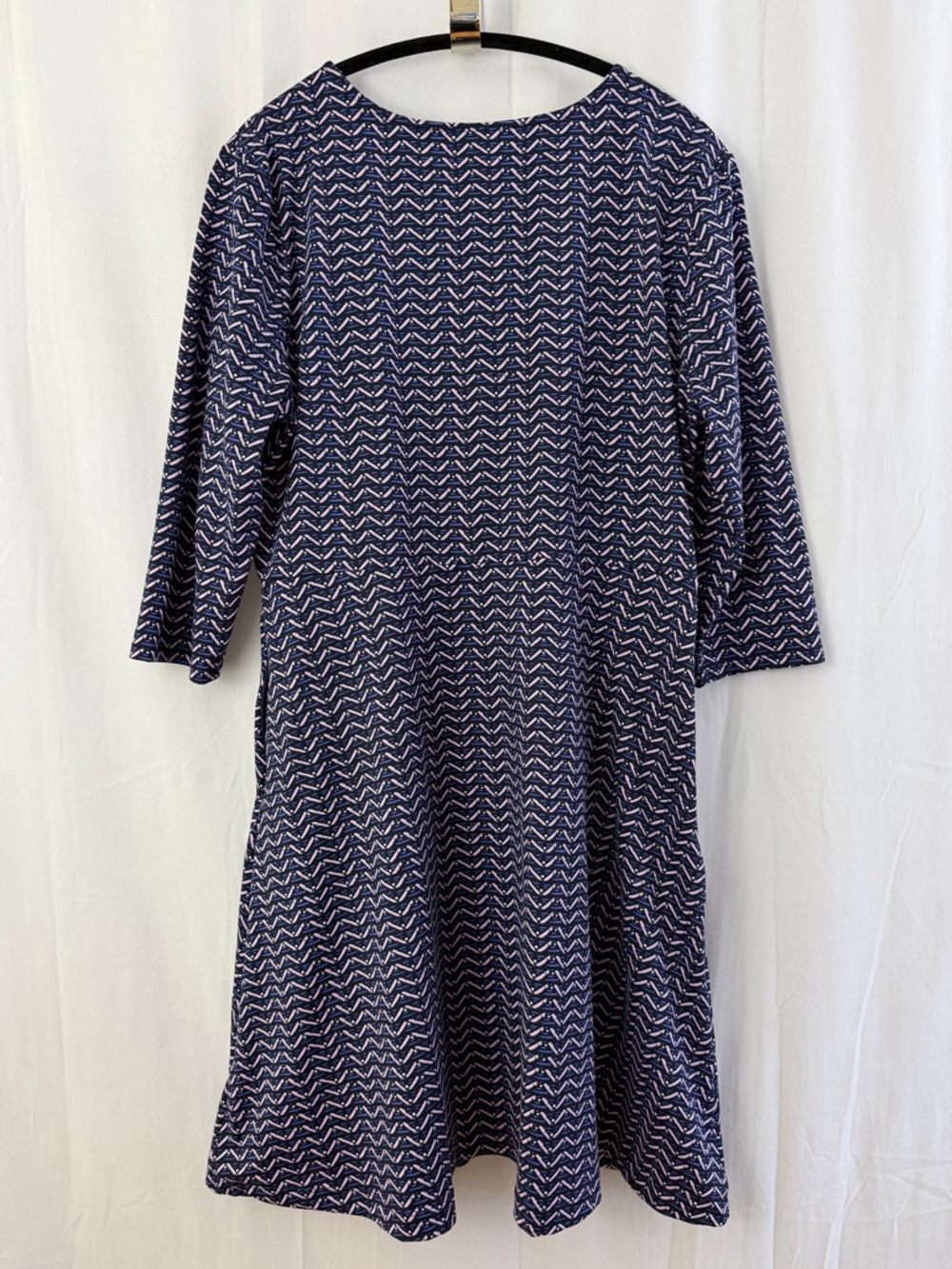 Title Nine Purple Wrapper's Delight Pallay Mini Dress Womens Size XL - Picture 8 of 9